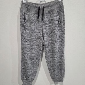 Athleta Tranquility Joggers Women Space Dye Gray Heather XS